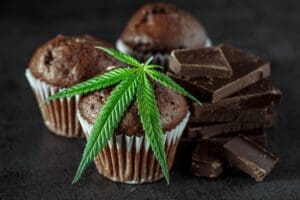 Cannabis Chocolate Muffins